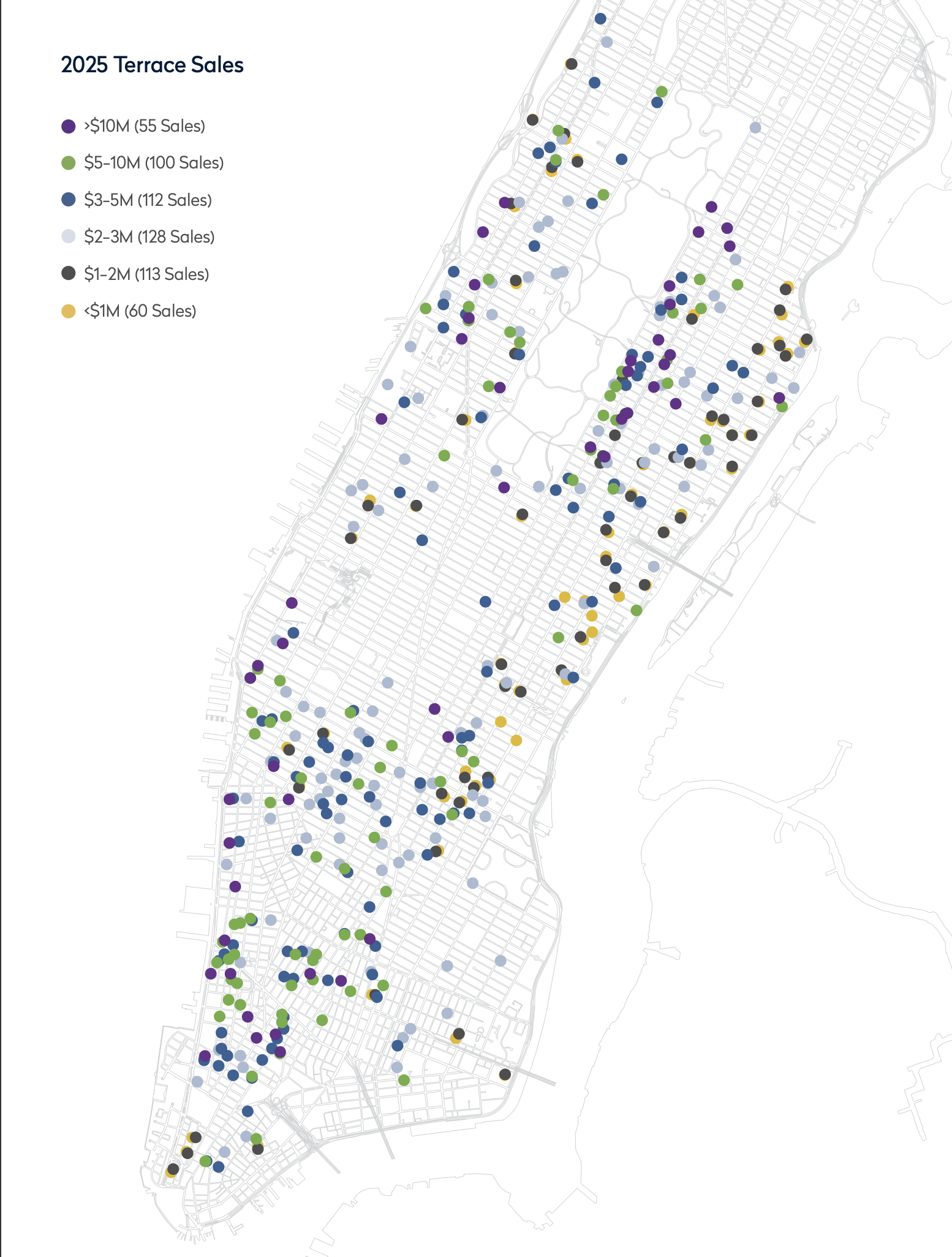 2025 Manhattan Terrace Sales Map