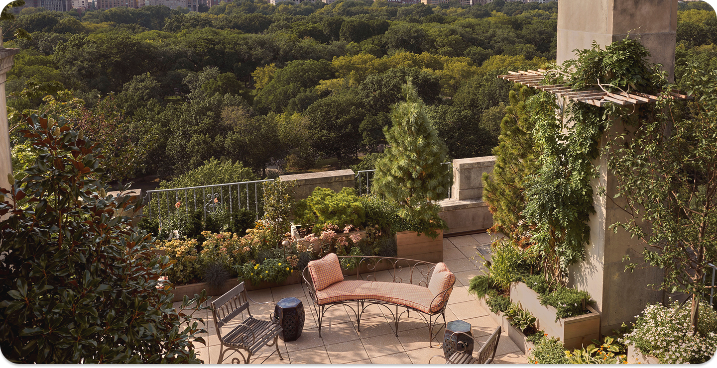 Private vault terrace